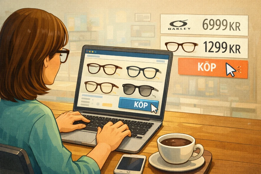 Köpa glasögon online